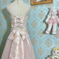 Beauty Prom Dress A Line Satin Strapless Pleated Gala Dress Formal Dress Evening Dress D4471
