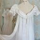 Robe de mariée beauté A-Line, décolleté en cœur, plissée, D3302