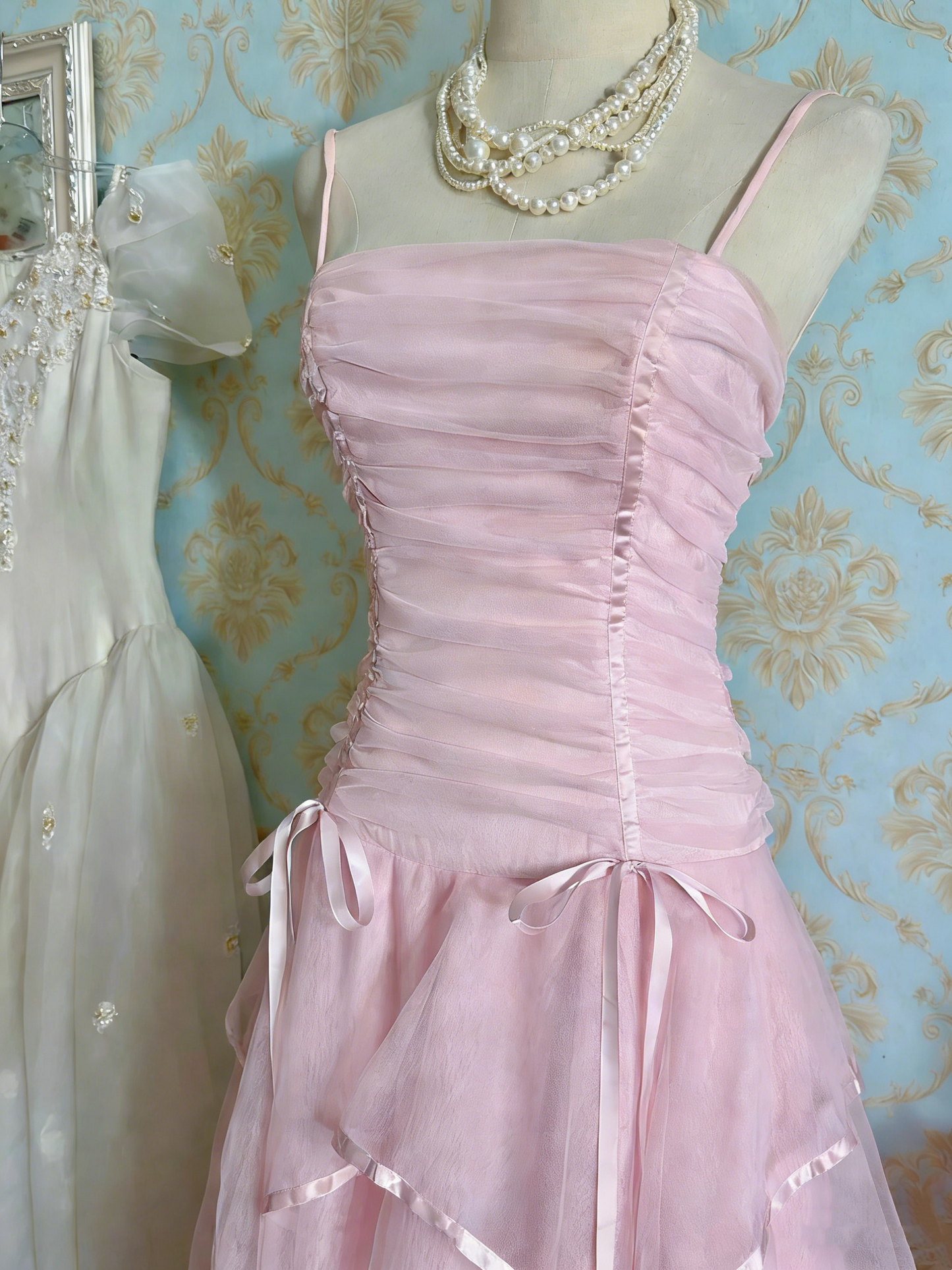 Glänzendes Ballkleid mit herzförmigem Pailletten-Meerjungfrauen-Abendkleid, Galakleid, Geburtstagspartykleid, D3415