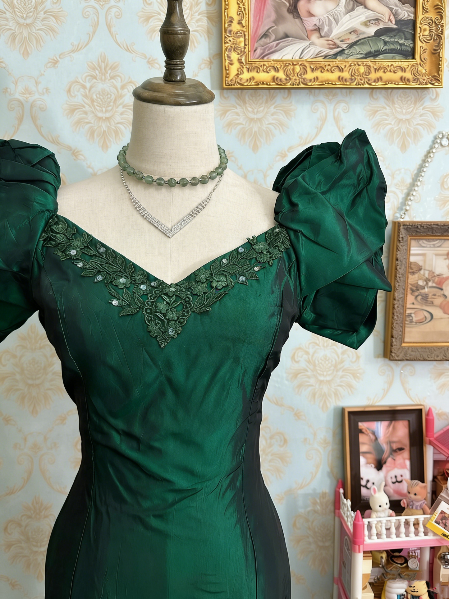 Glänzendes Ballkleid mit herzförmigem Pailletten-Meerjungfrauen-Abendkleid, Galakleid, Geburtstagspartykleid, D3415