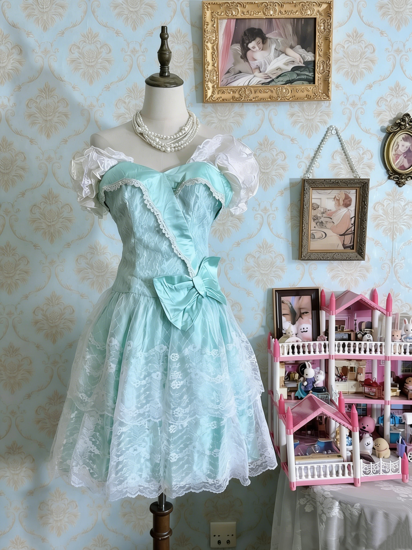 Beauty Homecoming Dress Off Shoulder Lace Short Prom Dress Birthday Party Outfits    D4486