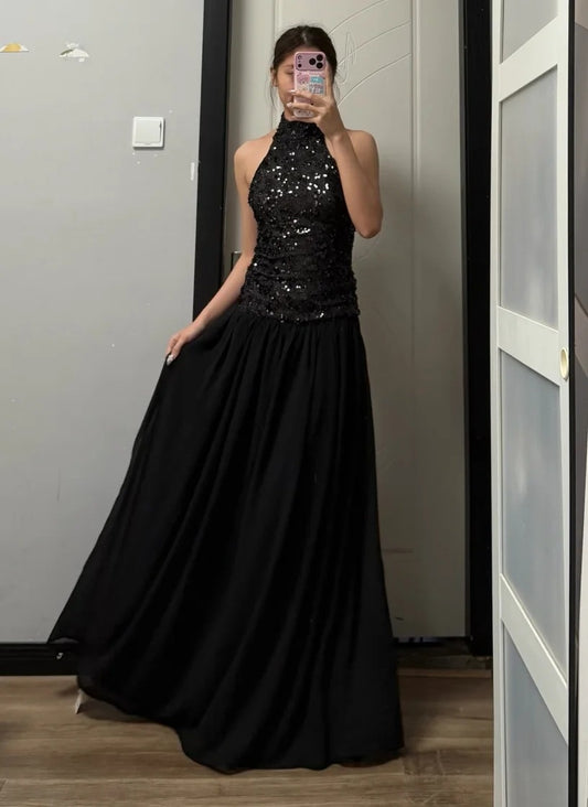 Glänzendes Ballkleid mit herzförmigem Pailletten-Meerjungfrauen-Abendkleid, Galakleid, Geburtstagspartykleid, D3415