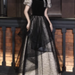 Elegant Prom Dress Square Neck Pleated Tulle Gala Dress Evening Dress Formal Dress  D4510