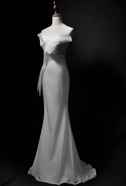 Glänzendes Ballkleid mit herzförmigem Pailletten-Meerjungfrauen-Abendkleid, Galakleid, Geburtstagspartykleid, D3415