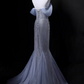 Glänzendes Ballkleid mit herzförmigem Pailletten-Meerjungfrauen-Abendkleid, Galakleid, Geburtstagspartykleid, D3415