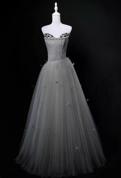 Robe de bal brillante à paillettes et col en cœur, robe de soirée sirène, robe de gala, robe de fête d'anniversaire, D3415