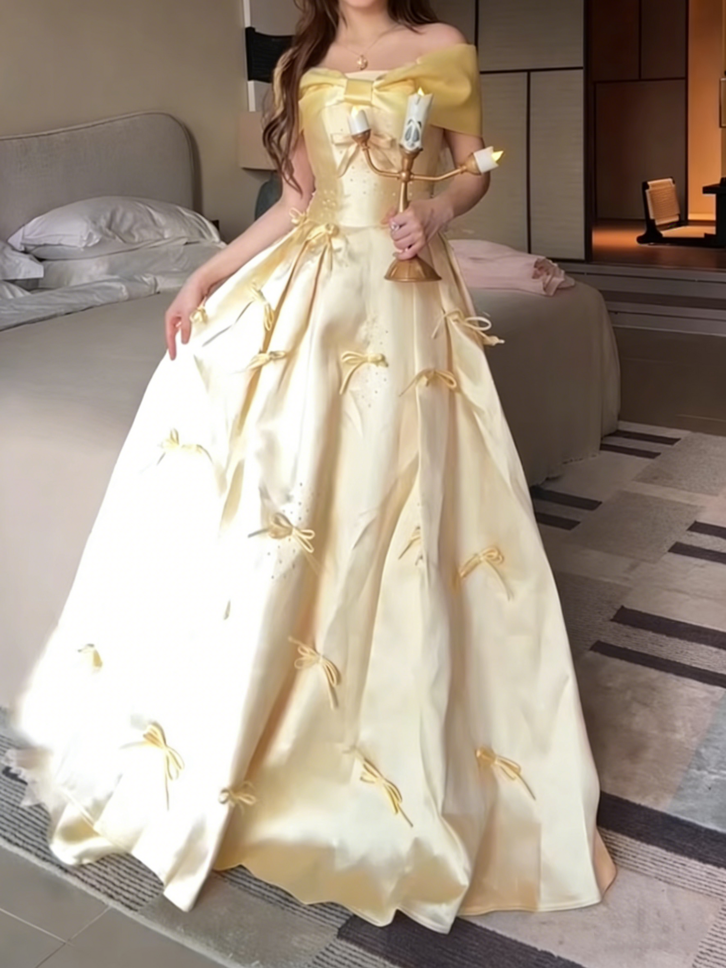 Sweet Prom Dress Off Shoulder Pleated Gala Dress Evening Dress Formal Dress D4532