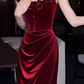 Elegant Prom Dress Strapless Pleated Gala Dress Evening Dress Formal Dress  D4534