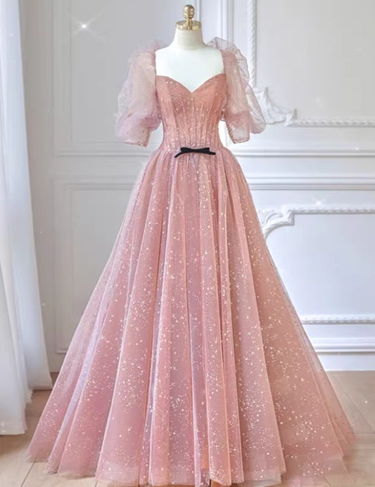 Robe de bal brillante à paillettes et col en cœur, robe de soirée sirène, robe de gala, robe de fête d'anniversaire, D3415