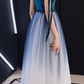 Robe de bal brillante à paillettes et col en cœur, robe de soirée sirène, robe de gala, robe de fête d'anniversaire, D3415