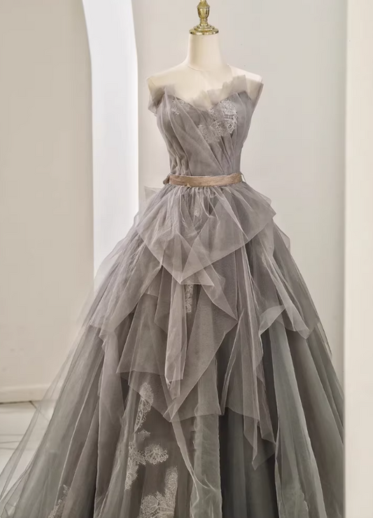 Glänzendes Ballkleid mit herzförmigem Pailletten-Meerjungfrauen-Abendkleid, Galakleid, Geburtstagspartykleid, D3415
