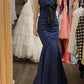 Elegant Prom Dress Strapless Pleated Gala Dress Formal Dress Evening Dress  D4569