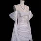 Shiny Off The Shoulder Sequin Mermaid Long Prom Dress Wedding Dress MD7650