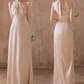 Minimalist Bridesmaid Dress A Line Halter Prom Dress Evening Dress Gala Dress Bridesmaid  D2542