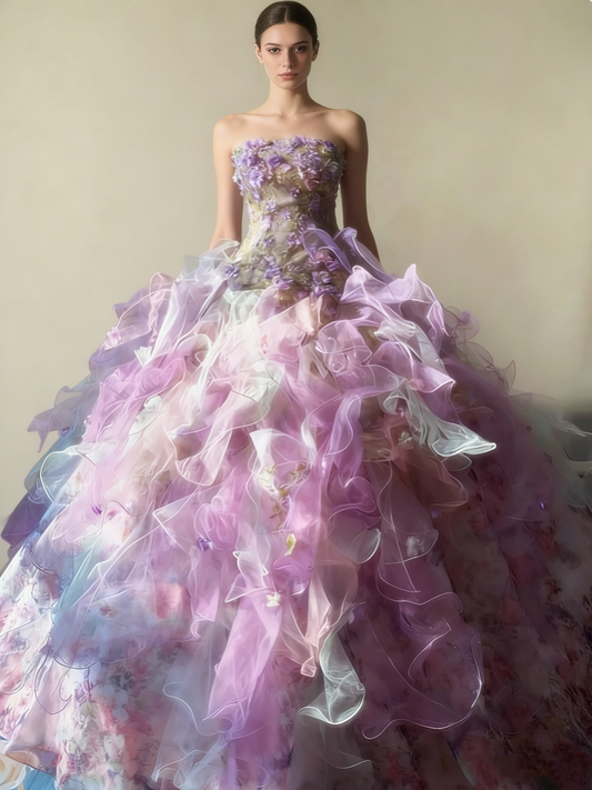 Glänzendes Ballkleid mit herzförmigem Pailletten-Meerjungfrauen-Abendkleid, Galakleid, Geburtstagspartykleid, D3415