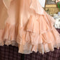 Vintage Champagne Sweetheart Halter Dress Design A-line Chiffon Party Dress Homecoming Dress D1565