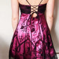Chic Homecoming Dress Spaghetti Strap Lace Back to School Outfits Party Dress Birthday Dress D7413