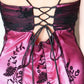 Chic Homecoming Dress Spaghetti Strap Lace Back to School Outfits Party Dress Birthday Dress D7413