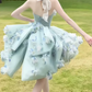 Charming Homecoming Dress Strapless Lace Applique Pleated Short Prom Dress Back to School Outfits Party Dress  D6017