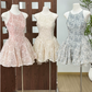 Cute Homecoming Dress Jewel Applique Short Prom Dress Back to School Outfits Party Dress  D6065
