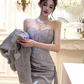 Shimmering Homecoming Dress Sweetheart Beading Soutache Short Prom Dress Back to School Outfits Party Dress  D6067