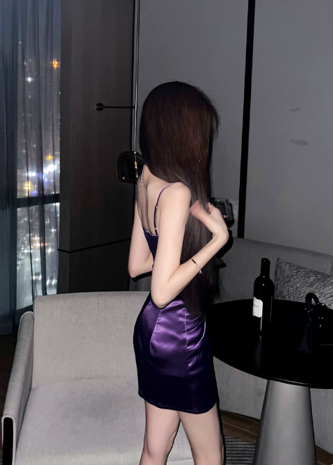 Chic Homecoming Dress Spaghetti Straps Lace Pleated Rhinestone Short Prom Dress Back to School Outfits Party Dress  D6077