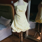 Pretty Homecoming Dress Halter Fold Prom Dress Back to School Outfits Party Dress  D6151