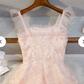 New Homecoming Dress Asymmetric Beading Tulle Prom Dress Back to School Outfits Party Dress  D6153