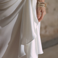 New Homecoming Dress Asymmetic Cascade Fold Prom Dress Back to School Outfits Party Dress  D6158