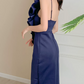 Elegant Homecoming Dress Asymmetic Flowers Prom Dress Back to School Outfits Party Dress  D6160