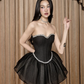 Charming Homecoming Dress Sweetheart Rinestone Tulle Prom Dress Back to School Outfits Party Dress  D6198