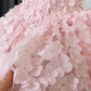 Elegant Homecoming Dress Strapless Cascade Butterfly Prom Dress Back to School Outfits Party Dress  D6205