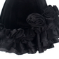 Pretty Homecoming Dress Spaghetti Strap Flower Cascade Prom Dress Back to School Outfits Party Dress  D6201