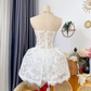 Elegant Homecoming Dress Sweetheart Lace Prom Dress Back to School Outfits Party Dress  D6204