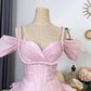 New Homecoming Dress Spaghetti Strap Tulle Cascade Prom Dress Back to School Outfits Party Dress  D6212