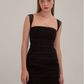 Simple Homecoming Dress Spaghetti Strap Hugging Prom Dress Back to School Outfits Party Dress  D6215