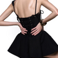 Simple Homecoming Dress Spaghetti Strap Pleated Prom Dress Back to School Outfits Party Dress  D6219