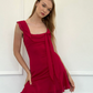 Charming Homecoming Dress Square Prom Dress Back to School Outfits Party Dress  D6231