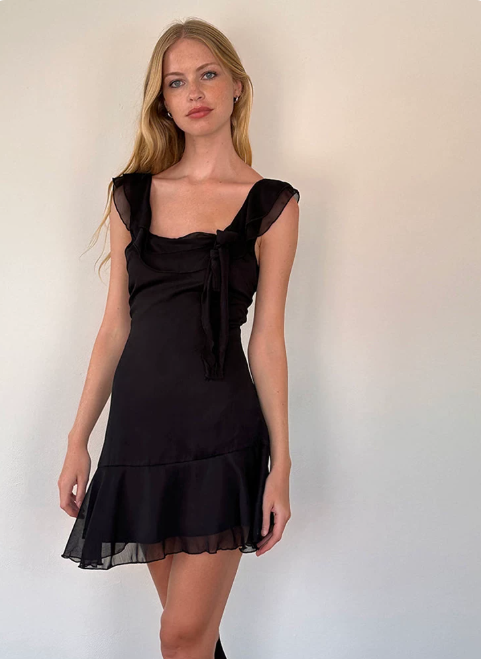 Charming Homecoming Dress Square Prom Dress Back to School Outfits Party Dress  D6231