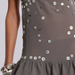 Chic Homecoming Dress V Neck Sequin Prom Dress Back to School Outfits Party Dress  D6229