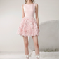 Elegant Homecoming Dress Jewel Flower Beaded Prom Dress Back to School Outfits Party Dress  D6242