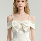 New Homecoming Dress Spqghetti Strap Bowknot Prom Dress Back to School Outfits Party Dress  D6247