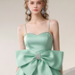 Stunning Homecoming Dress Spaghetti Strap Bowknot Rinestone Prom Dress Back to School Outfits Party Dress  D6253