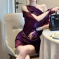 Elegant Homecoming Dress One Shoulder Prom Dress Back to School Outfits Party Dress  D6265