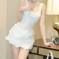 Chic Homecoming Dress Square Applique Prom Dress Back to School Outfits Party Dress  D6281
