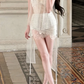 Stunning Homecoming Dress Halter Tulle Prom Dress Back to School Outfits Party Dress  D6282