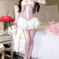 Stunning Homecoming Dress Halter Bowknot Prom Dress Back to School Outfits Party Dress  D6283