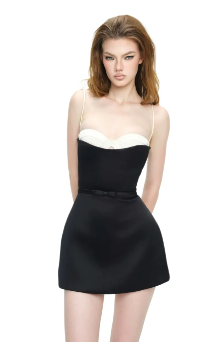 Simple Homecoming Dress Spaghetti Strap Prom Dress Back to School Outfits Party Dress  D6286