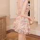 Sweet Homecoming Dress Sweetheart Sequins Applique Prom Dress Back to School Outfits Party Dress  D6324