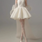 Stunning Homecoming Dress Strapless Applique Bowknot  Dress Back to School Outfits Party Dress  D6335